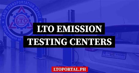 emission test validity philippines|List of LTO.